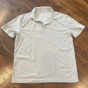 Light Gray Men's Polo Shirt